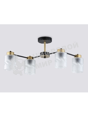 Светильник Ambrella light TR303324/4 BK/GD черный/золото E27/4 max 60W 650*290*270