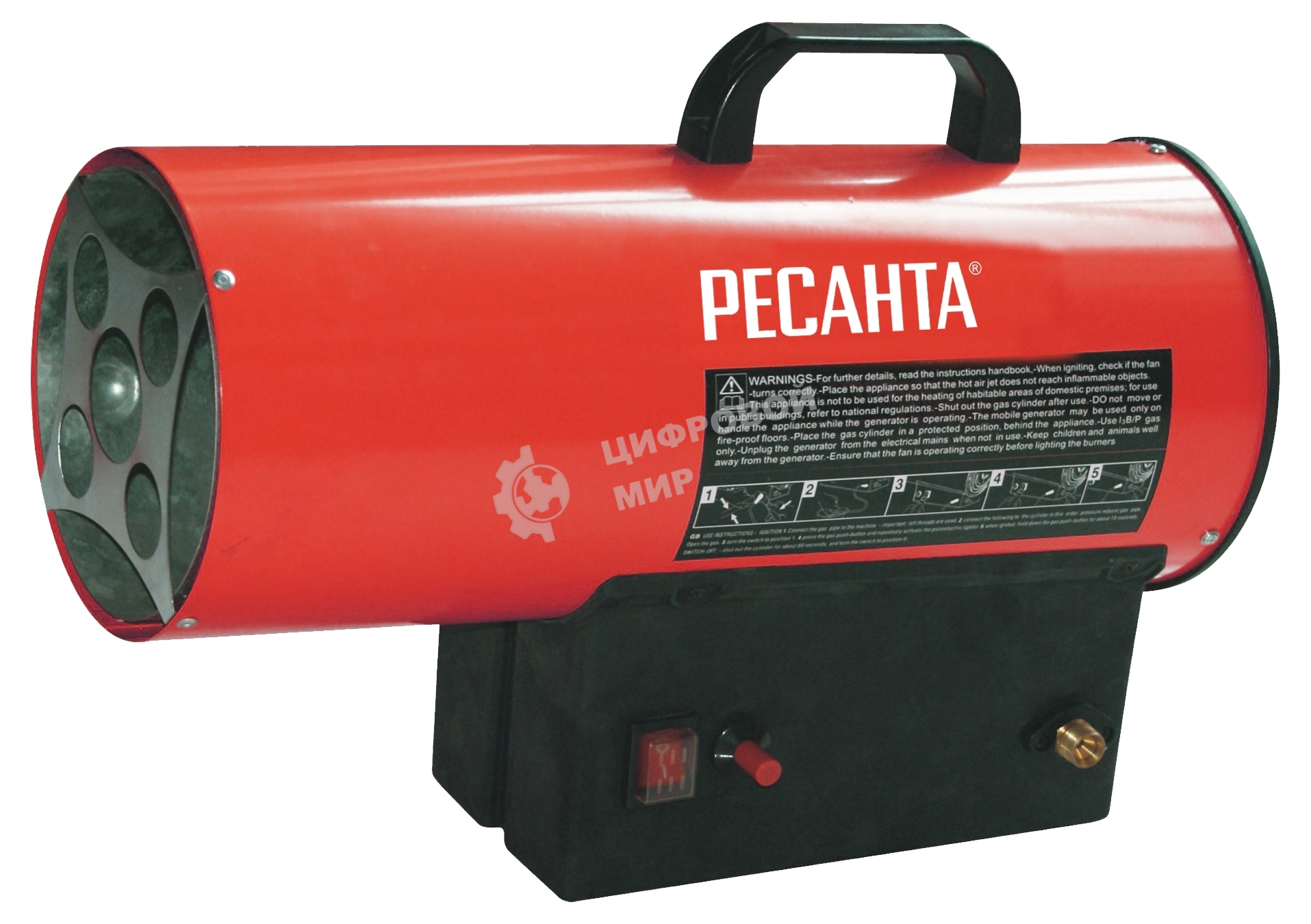 Тепловая газовая пушка Ресанта ТГП-10000 67/1/20