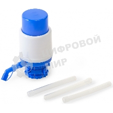 Помпа для 19л бутыли AEL AEL-080 механический, белый/синий