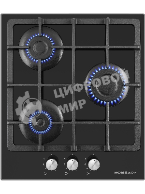Газовая варочная панель HOMSair HGG433BK