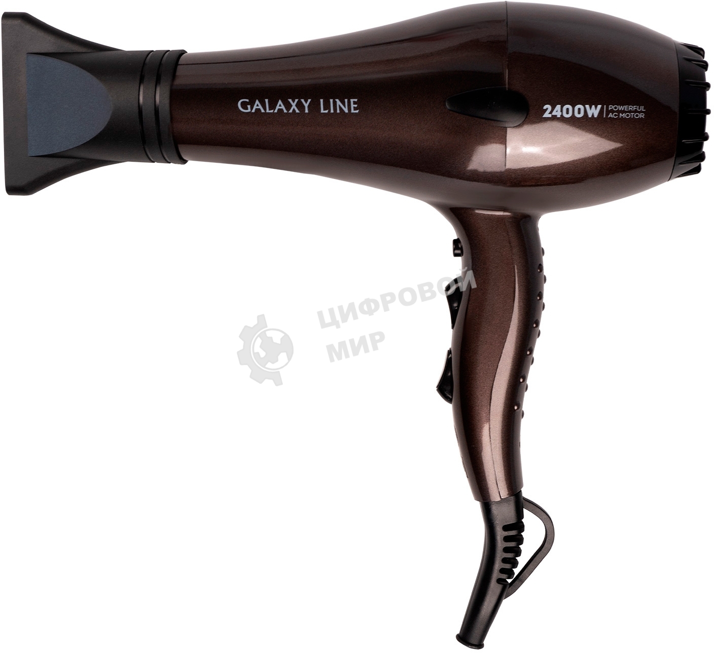 Фен Galaxy Line GL 4343 коричневый, 2400 Вт