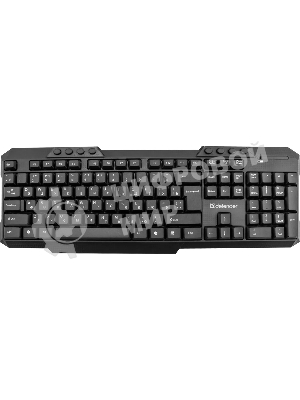 Комплект клавиатура+мышь Defender Jakarta C-805 беспроводной, USB, 1600 DPI, чёрный
