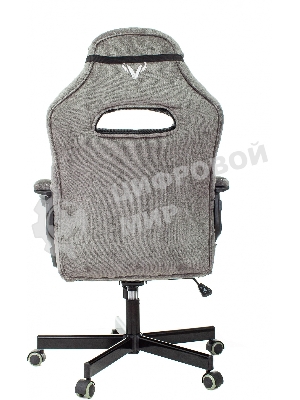 Кресло Бюрократ VIKING 6 KNIGHT B FABRIC черный, ткань, 120 кг, механизм качания