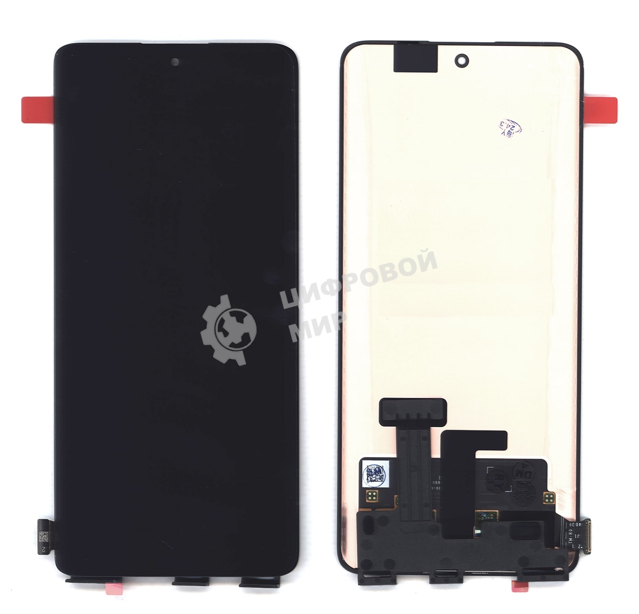 Дисплей для Realme 11 Pro 5G (RMX3771), 11 Pro Plus 5G (RMX3741) в сборе с тачскрином черный