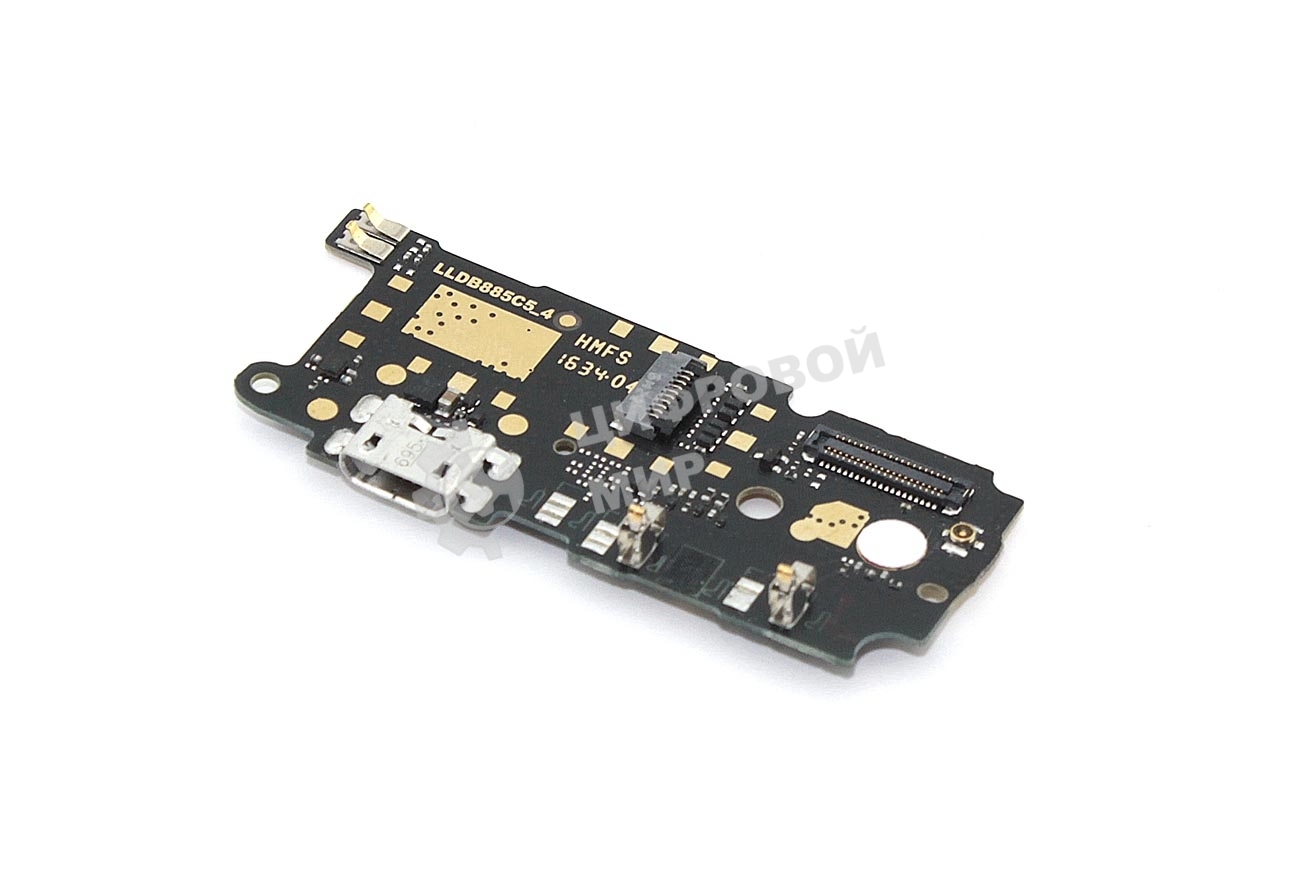 Плата разъема питания с микрофоном для Xiaomi Redmi Note 4