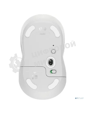 Мышь беспроводная Logitech Signature M650 белый, 4000 dpi, радиоканал, Bluetooth, USB, кнопки - 5