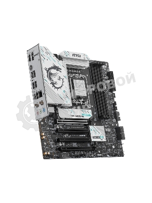 Материнская плата MSI B860M GAMING PLUS WIFI, LGA 1851, Intel B860, 4xDDR5, 4xSATA, 3xM.2, 1xPCIe 4.0 x4, 1xPCIe 5.0 x16, 1xDP, 1xHDMI, 1xUSB-C, 1x 5Gb LAN, 3xUSB-A 2.0, 2xUSB-A 3.2 Gen 1, 1xUSB 3.2 Gen 2, 7.1, 3x3.5 мм, mATX
