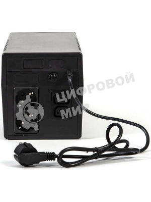 Источник бесперебойного питания RAPAN-UPS 1000 220В 1000ВА/600Вт меандр с АКБ 2х7А·ч интерактивный RAPAN-UPS 1000 power supply 220V 1000VA/600W meander with battery 2x7Ah interactive