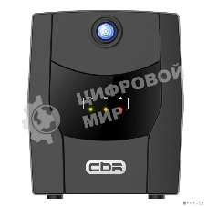 ИБП CBR QTM-1200T-4F-LCUC Line Interactive 1200VA/720W 7Ah12V*2 4 x Shuko, HID-USB, RJ45/11