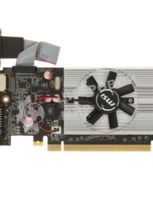 Видеокарта MSI N210-1GD3/LP NVIDIA GeForce 210 1024Mb 64 DDR3 460/800 DVIx1/CRTx1 Ret