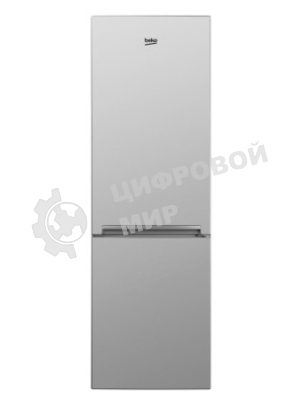 Холодильник Beko RCNK270K20S серебристый двухкамерный 163/76л морозилка снизу