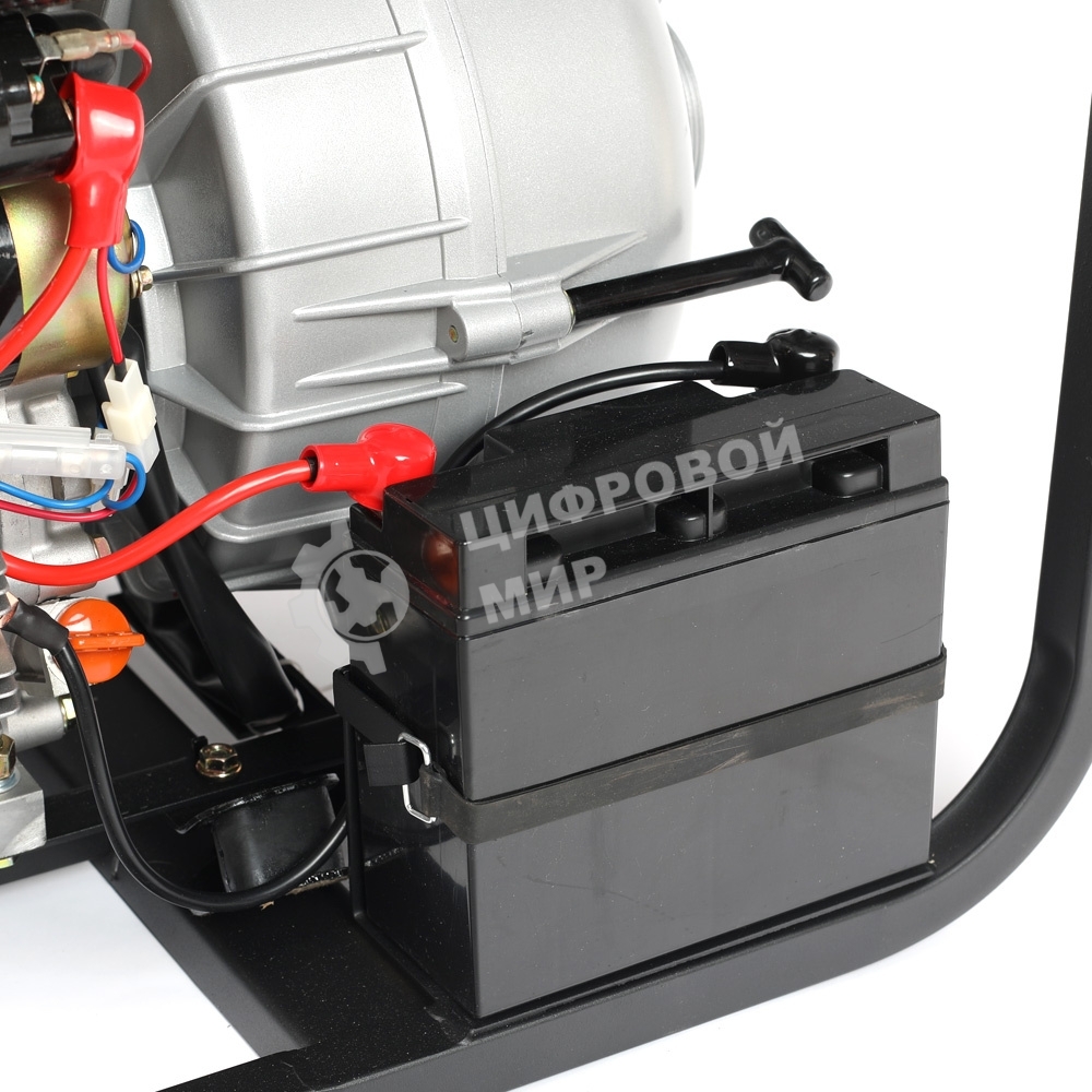 Мотопомпа Patriot MPD 3072 SFE4т дизель 296см3 5.7лс 75м3/ч 1200л/м глуб.8м напор25м 3'' бак3.5л