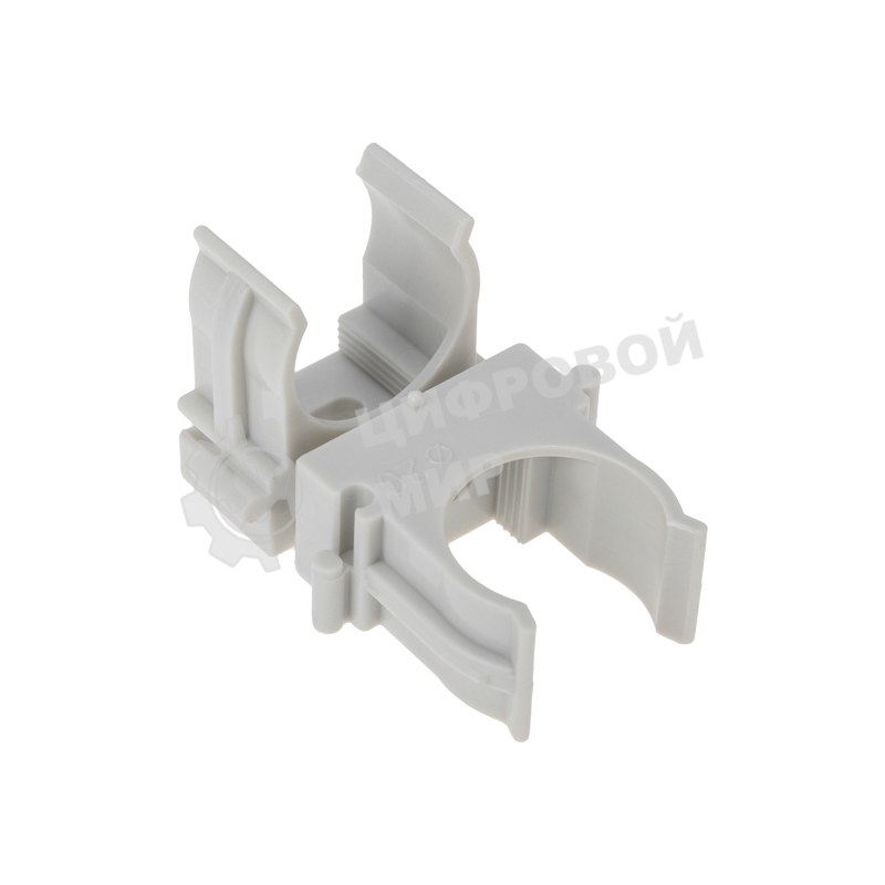 Крепеж-клипса для монтажного пистолета Rexant Ø 20 мм, серая (100 шт/уп)