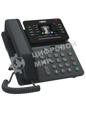 Телефон IP Fanvil V63 черный (упак.:10шт)