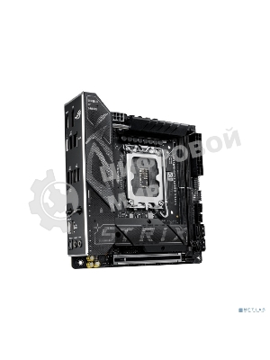 Материнская плата ASUS ROG STRIX B860-I GAMING WIFI, LGA1851, Intel B860, 2xDDR5, 4xSATA, 2xM.2, 1xPCIe 5.0 x16, 1xDP, 1xHDMI, 1xThunderbolt 4, 1x2.5Gb LAN, Wi-Fi 7, 2xUSB 2.0, 3xUSB 3.2 Gen 1, 1xUSB 3.2 Gen 2, 1xUSB 3.2 Gen 2x2, 1xUSB-C, 1xS/PDIF, 2x3.5 мм, 7.1, Mini-ITX