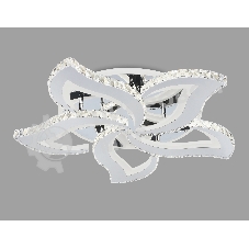 Управляемый светодиодный светильник Ambrella light FA1723/5 CH хром 105W 3000K/4200K/6400K 550*540*90 (ПДУ РАДИО 2.4G)