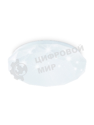Потолочный светодиодный светильник Ambrella light FZ1016 WH белый 16W 6400K D250*55 (Без ПДУ)