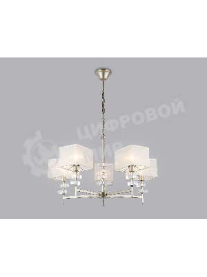 Люстра Ambrella light LH71331/5 CGD золото E14/5 max 40W D700*850