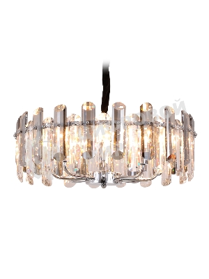 Светильник Ambrella light TR5303/8 CH/SM хром/дымчатый E14/8 max 40W D500*615