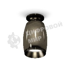 Светильник Ambrella Light XS1123042 DCH/PBK черный хром/черный полированный MR16 GU5.3 (N6902, C1123, N7031)