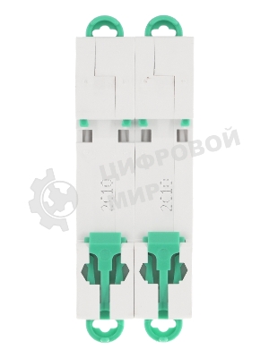 Автоматический выключатель Systeme Electric S9F22210 Systeme9 C 10A 2P 6kA 400В