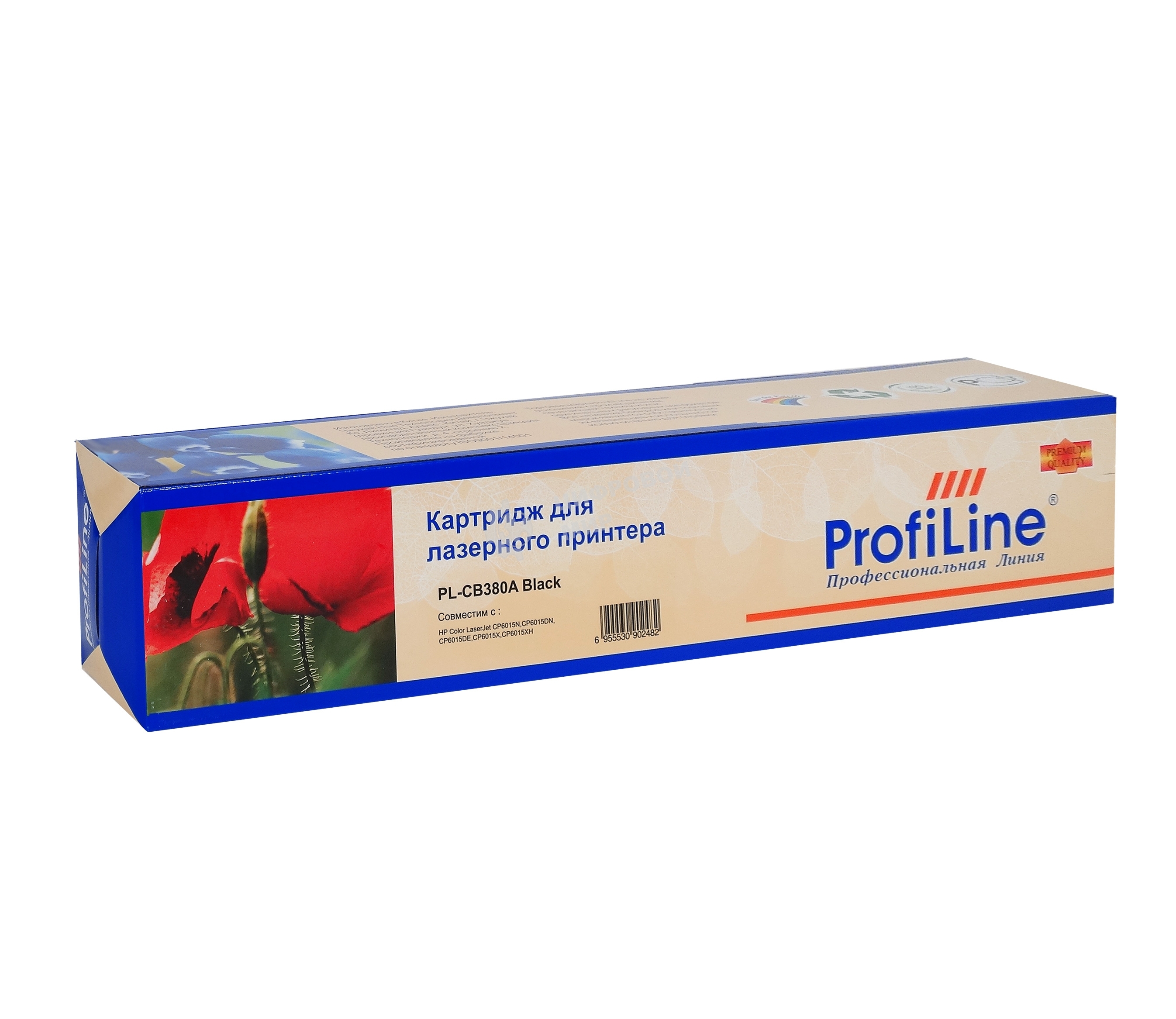Картридж лазерный ProfiLine PL-CB380А для принтеров HP Color LaserJet CP6015 19500 копий черный