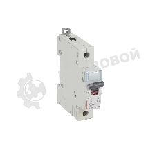 Выключатель автоматический DX3 1 фаза 6A 1М (Тип C) 6 kA