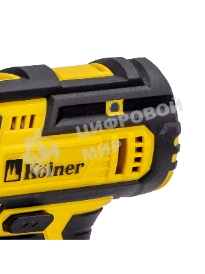 Дрель-шуруповерт Kolner KCD 16-2L, 16 В, 2 Ач, 28 Нм, щеточный