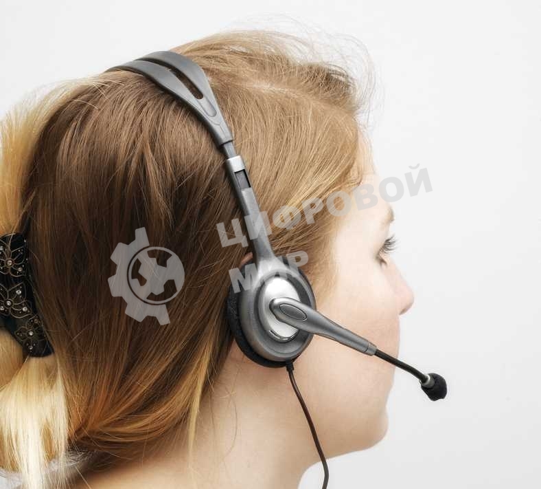 Гарнитура проводная Logitech Headset H111 Stereo grey (981-000594/981-000593/981-000588)