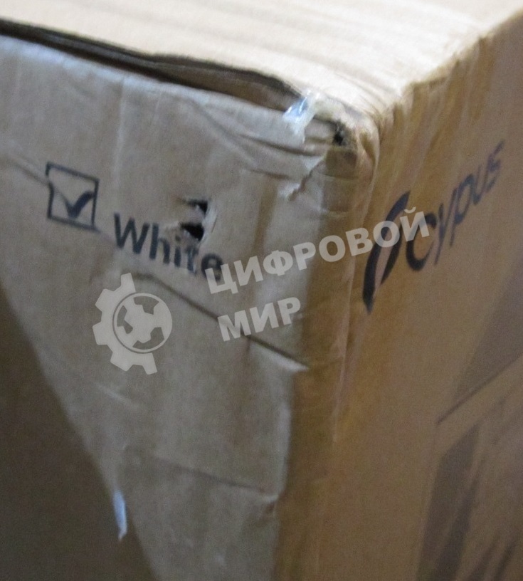 (Поврежденный товар) Компьютерный корпус Case Ocypus Gamma C52 WH [См.описание!]