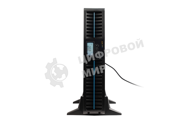 Источник бесперебойного питания SMARTWATT Онлайн, 2000/1800 ВА/Вт, стоечный/напольный, LCD дисплей, 2 Shuko CEE7/4