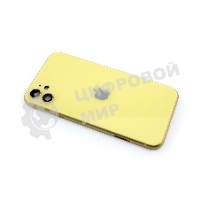 Задняя крышка (корпус) в сборе с рамкой для Apple iPhone 11 желтый