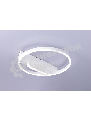 Светильник Ambrella light FL51457/1+1 WH белый 60W 3000K-6400K+4200K D500*110 (ПДУ РАДИО 2.4G)