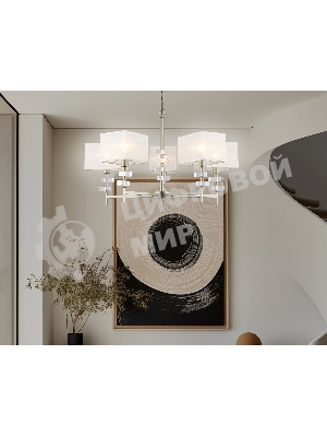 Люстра Ambrella light LH71331/5 CGD золото E14/5 max 40W D700*850