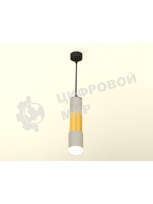 Светильник Ambrella Light XP7423042 SGR/PYG/CL серый песок/золото желтое полированное/прозрачный MR16 GU5.3