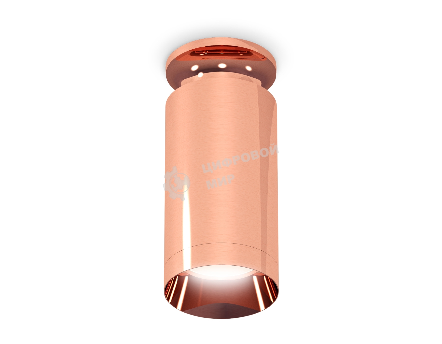 Светильник Ambrella Light XS6326080 PPG золото розовое полированное MR16 GU5.3 (N6906, C6326, N6135)