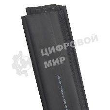 Трубка термоусадочная ТУТ 25/12.5 черный (уп.50шт) PROxima EKF tut-25-b-1m