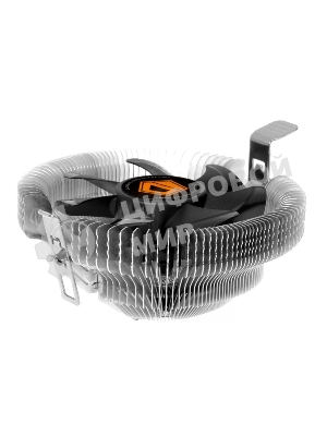 Кулер Cooler ID-Cooling DK-01S серебристый/черный 80мм алюминий 2200rpm 24db 3-pin 65W