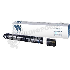 Картридж лазерный NVPrint совместимый NV-C-EXV51 Голубой для Canon IR Advance C5535/5540/5550/5560 (60000k)