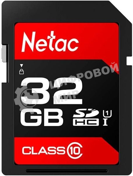 Флеш карта SDHC 32Gb Netac Class 10 UHS-I U1 P600 NT02P600STN-032G-R