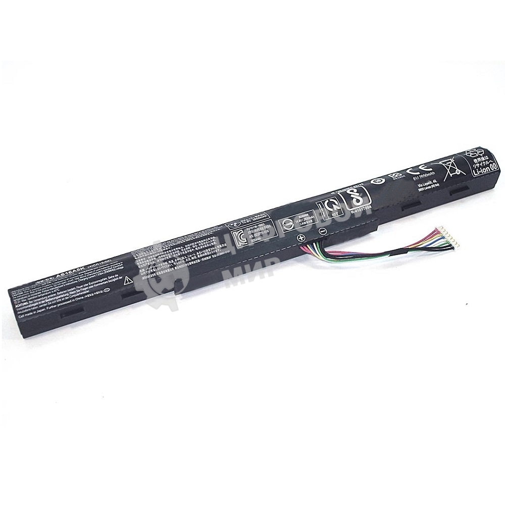 Аккумулятор для ноутбука Acer E15, E5-575G, E5-575G-53VG, E5-575G-58UJ, E5-575G-59EE, E5-575G-76YK, 14.8V, 41.4Wh