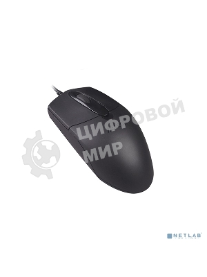 Мышь проводная A4Tech OP-720S черный, 1200 dpi, USB, кнопки - 3