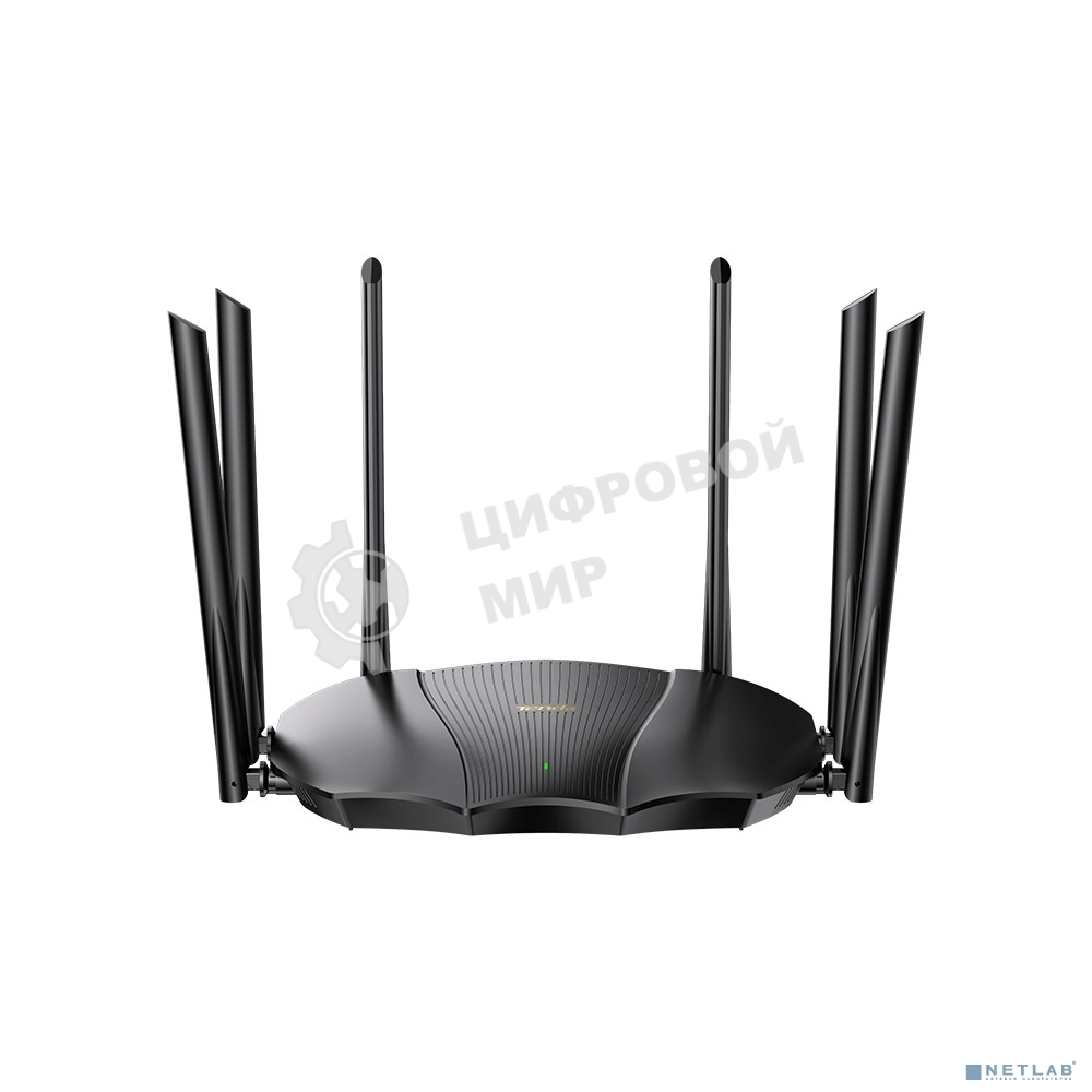 Двухдиапазонный гигабитный Wi-Fi роутер Tenda TX3000 Pro AХ3000, до 574 Мбит/с на 2,4 ГГц + до 2402 Мбит/с на 5 ГГц