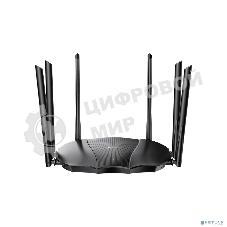 Двухдиапазонный гигабитный Wi-Fi роутер Tenda TX3000 Pro AХ3000, до 574 Мбит/с на 2,4 ГГц + до 2402 Мбит/с на 5 ГГц