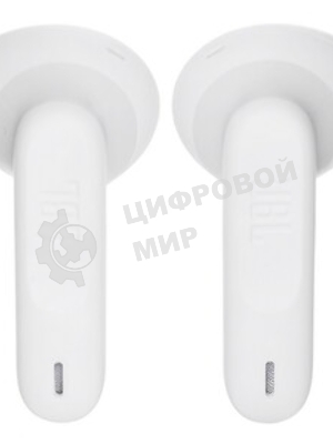 Наушники TWS JBL Wave Flex белый, вкладыши, Bluetooth, быстрая зарядка, до 8 ч