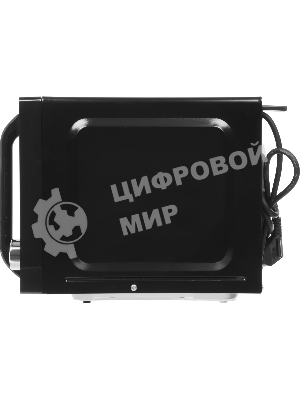 Микроволновая печь Haier HMB-DG208BA черный, 20 л, 800 Вт, переключатели - кнопки, поворотный механизм