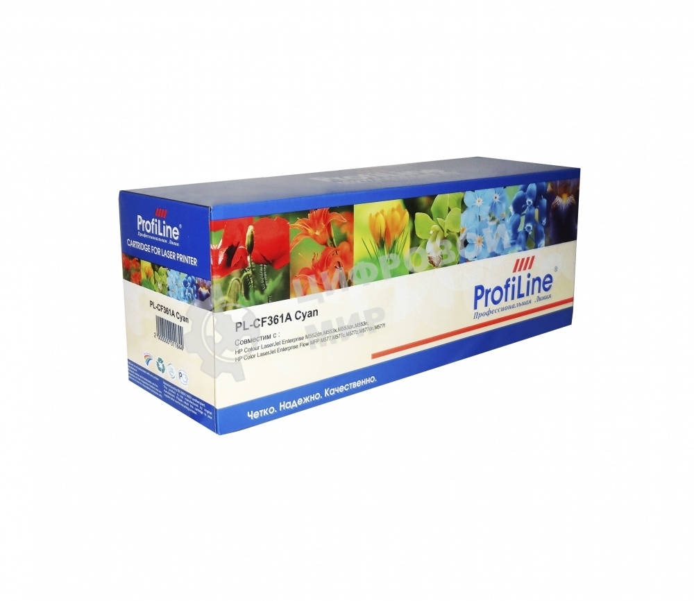 Картридж лазерный ProfiLine PL-CF361A №508A для принтеров HP CLJ Enterprise M552dn/M553dn/M553n/M553x 5000 копий Cyan