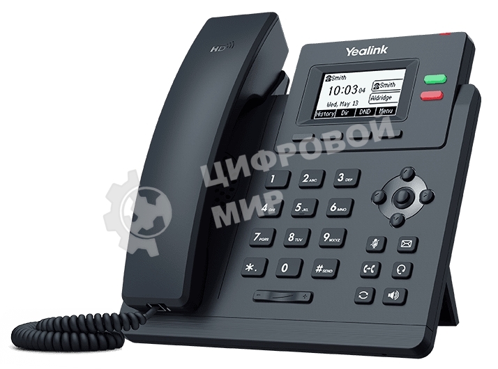 Телефон VOIP 2 LINE SIP-T31P YEALINK