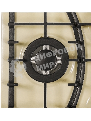 Газовая варочная поверхность Lex GVE 643C IV, 4 конфорки, эмаль, 9250 Вт