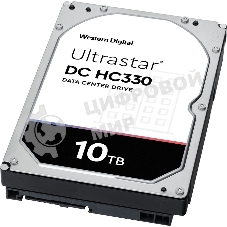 Жесткий диск SAS 10Tb 7200RPM 12Gb/ S 256MB DC HC330 WUS721010AL5204_0B42303 WD